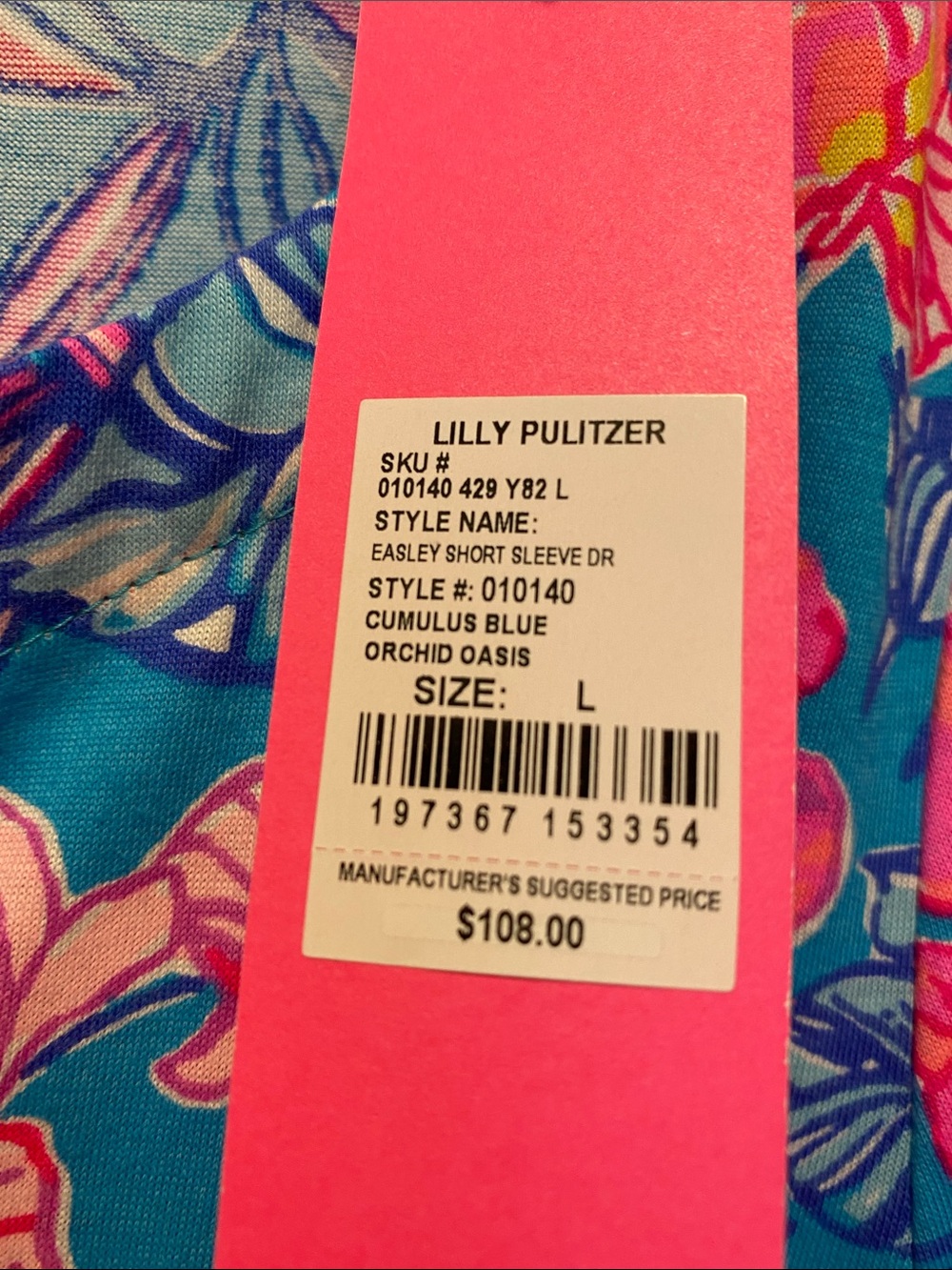 NWT Lilly Pulitzer Easley Dress - Picture 5 of 8